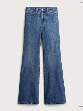 J. Crew - Vintage - Flare-Leg High-Rise Jeans in Indigo Wash
